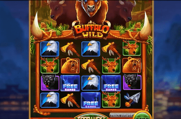 the gameplay of Buffalo Wild